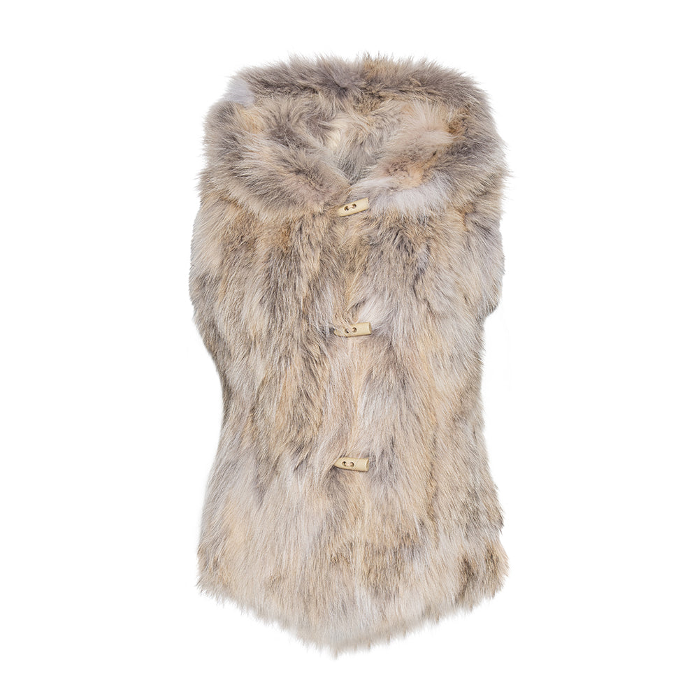 FAYE Coyote hooded vest