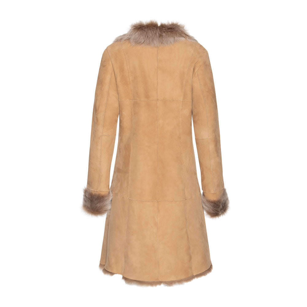 ANGELA Toscana Shearling Coat 36"