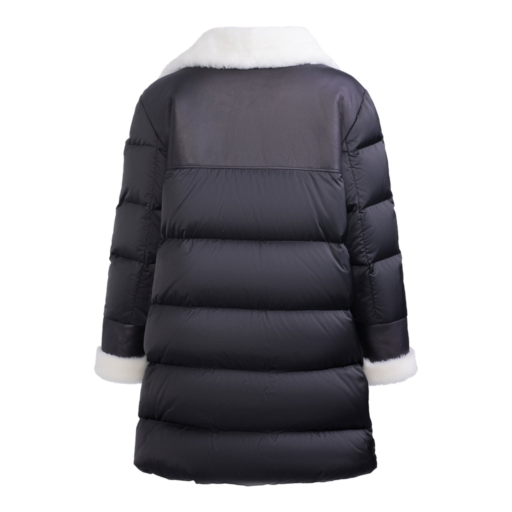 Ultimate Shearling and Down puffer coat