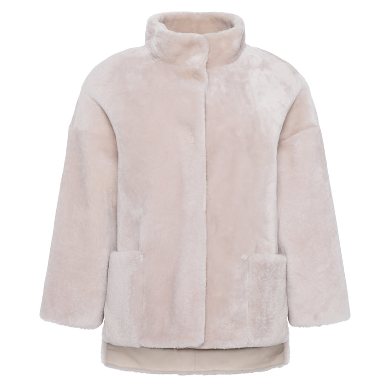 Montrose - Shearling Caplet