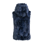 FIONA2 toscana hooded shearling vest