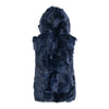 FIONA2 toscana hooded shearling vest