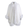 St Tropez Cashmere/Wool Cape with Toscana trim