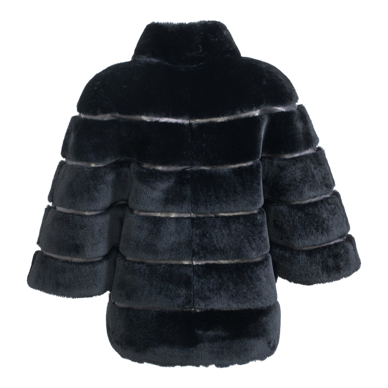 Favori - Shearling zip Caplet