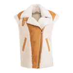 Dallas Vest Shearling two-tone