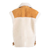 Dallas Vest Shearling two-tone
