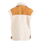 Dallas Vest Shearling two-tone