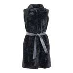 Riny Shearling long vest