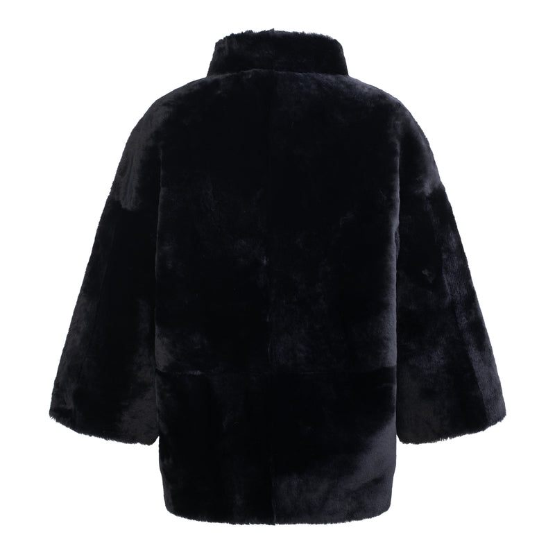 Montrose - Shearling Caplet