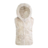 FIONA2 toscana hooded shearling vest