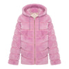 CASEY Shearling fur Reversible hooded jacket