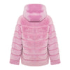 CASEY Shearling fur Reversible hooded jacket