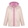 CASEY Shearling fur Reversible hooded jacket