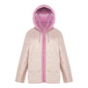 CASEY Shearling fur Reversible hooded jacket