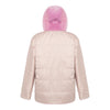 CASEY Shearling fur Reversible hooded jacket