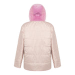 CASEY Shearling fur Reversible hooded jacket