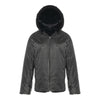 CASEY Shearling fur Reversible hooded jacket