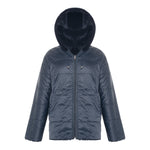 CASEY Shearling fur Reversible hooded jacket