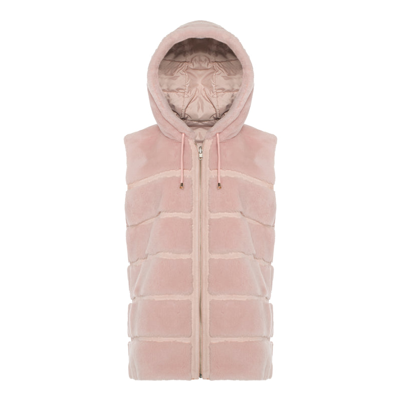 MIARA Reversible Shearling Vest