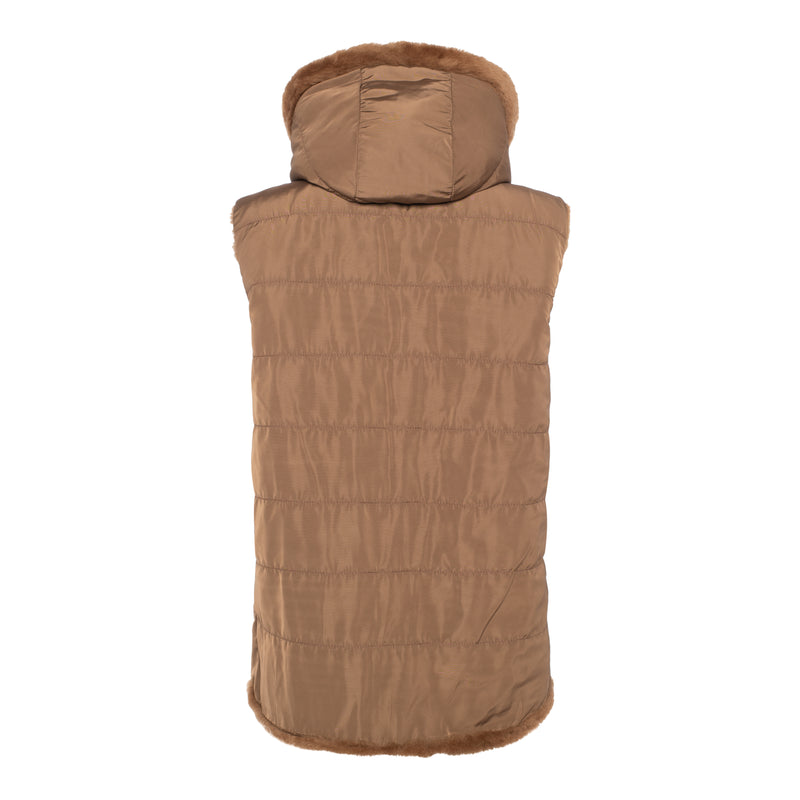 MIARA Reversible Shearling Vest