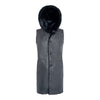 DIXIE LONG - Merino Shearling HOODED VEST