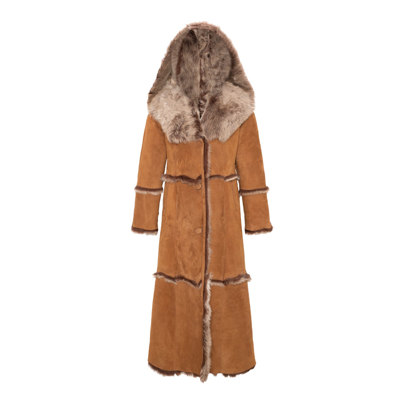 VAIL Long Toscana Shearling Coat