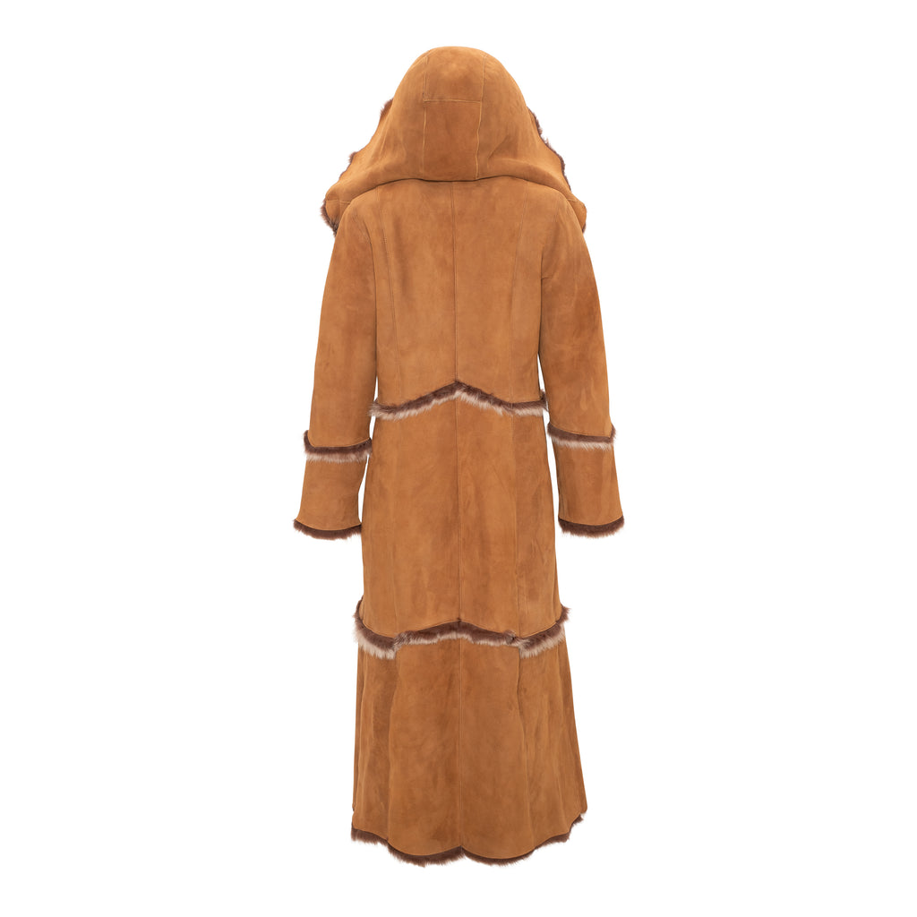 VAIL Manteau long en shearling Toscana