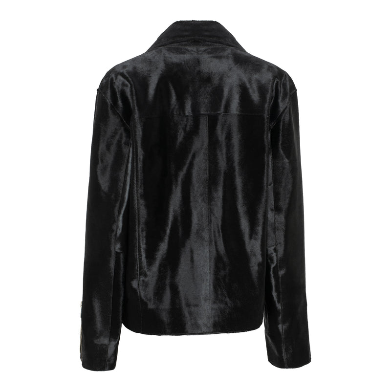 Houston Men Calf Leather Moto Jacket