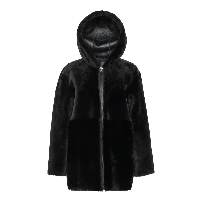 Myra Shearing Zip Parka