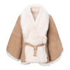 EMMA - Shearling Toscana cape