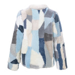 Lolli mosaic Shearling Jacket