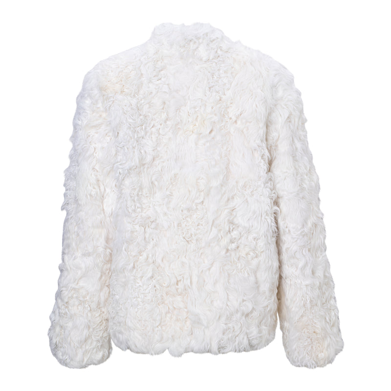 Chaqueta de zorro ROSA