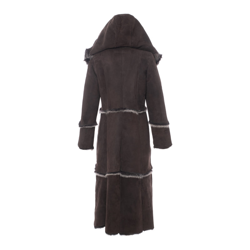 VAIL Manteau long en shearling Toscana