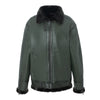 LEVY Men Shearling Sheepskin Moto Jacket