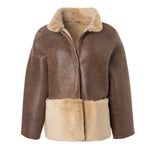 Montrose - Shearling Caplet