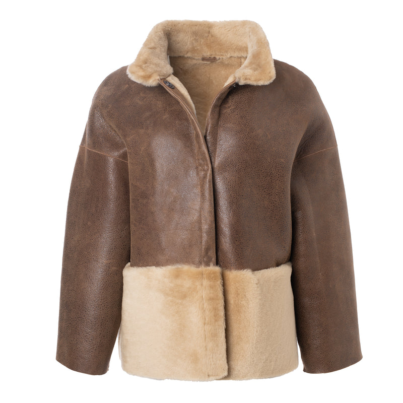 MontroseZ - Shearling Caplet