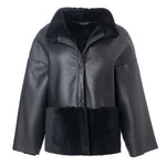 Montrose - Shearling Caplet