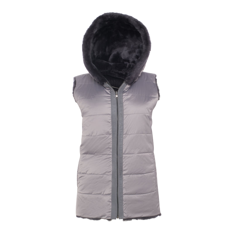 MIARA Reversible Shearling Vest