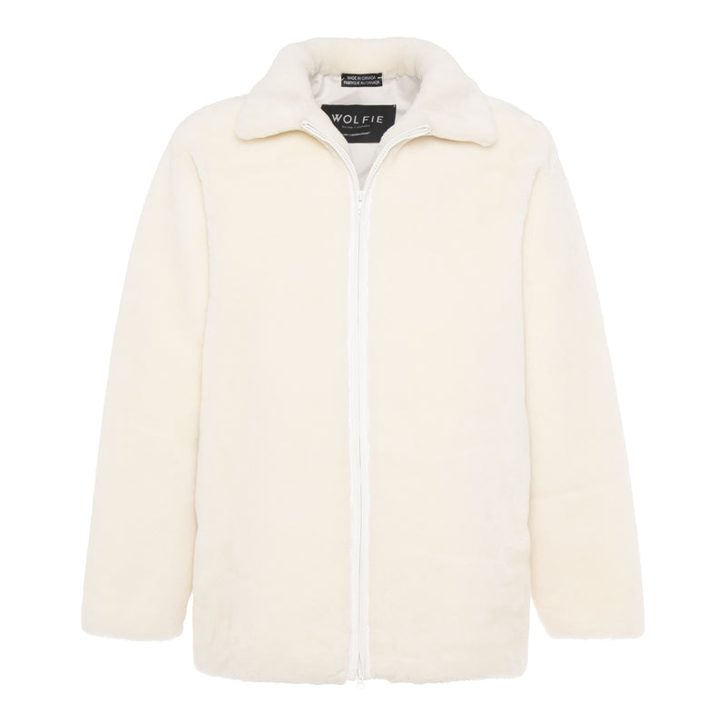 Ghost Men shearling Sheepskin bomber
