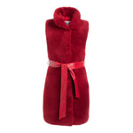 Riny Shearling long vest