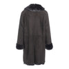 Debra Toscana Shearling Coat 36"