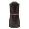 Riny Shearling long vest