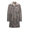 SAMMY Men Merino Shearling Trench Coat