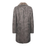 SAMMY Men Merino Shearling Trench Coat