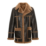 Ashbury Men Retro Shearling Jacket