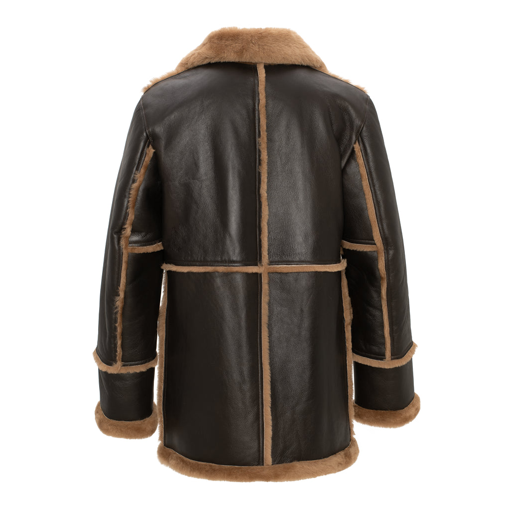Ashbury Men Retro Shearling Jacket