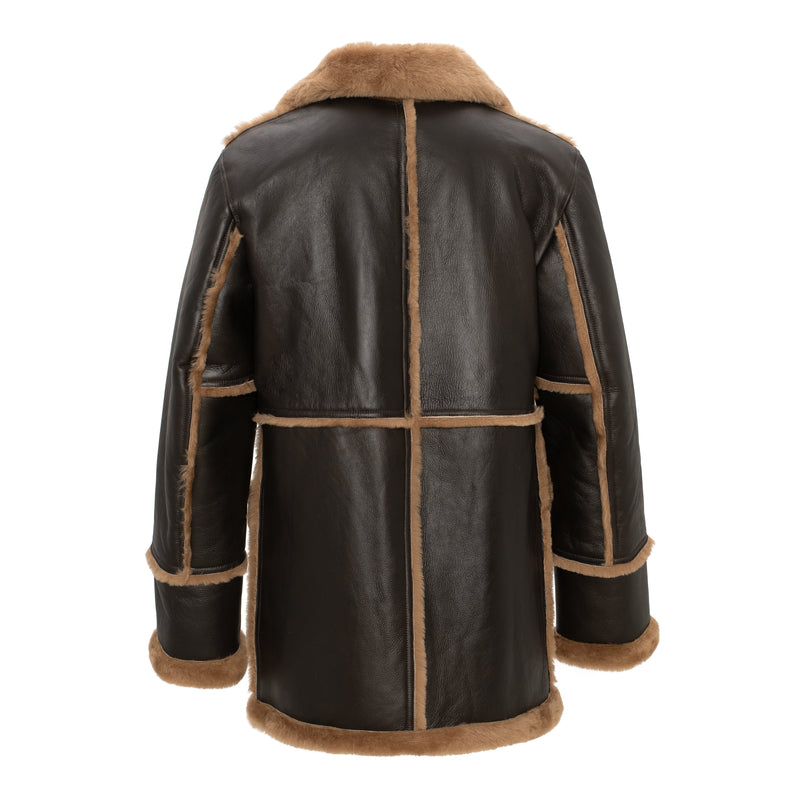 Ashbury Men Retro Shearling Jacket