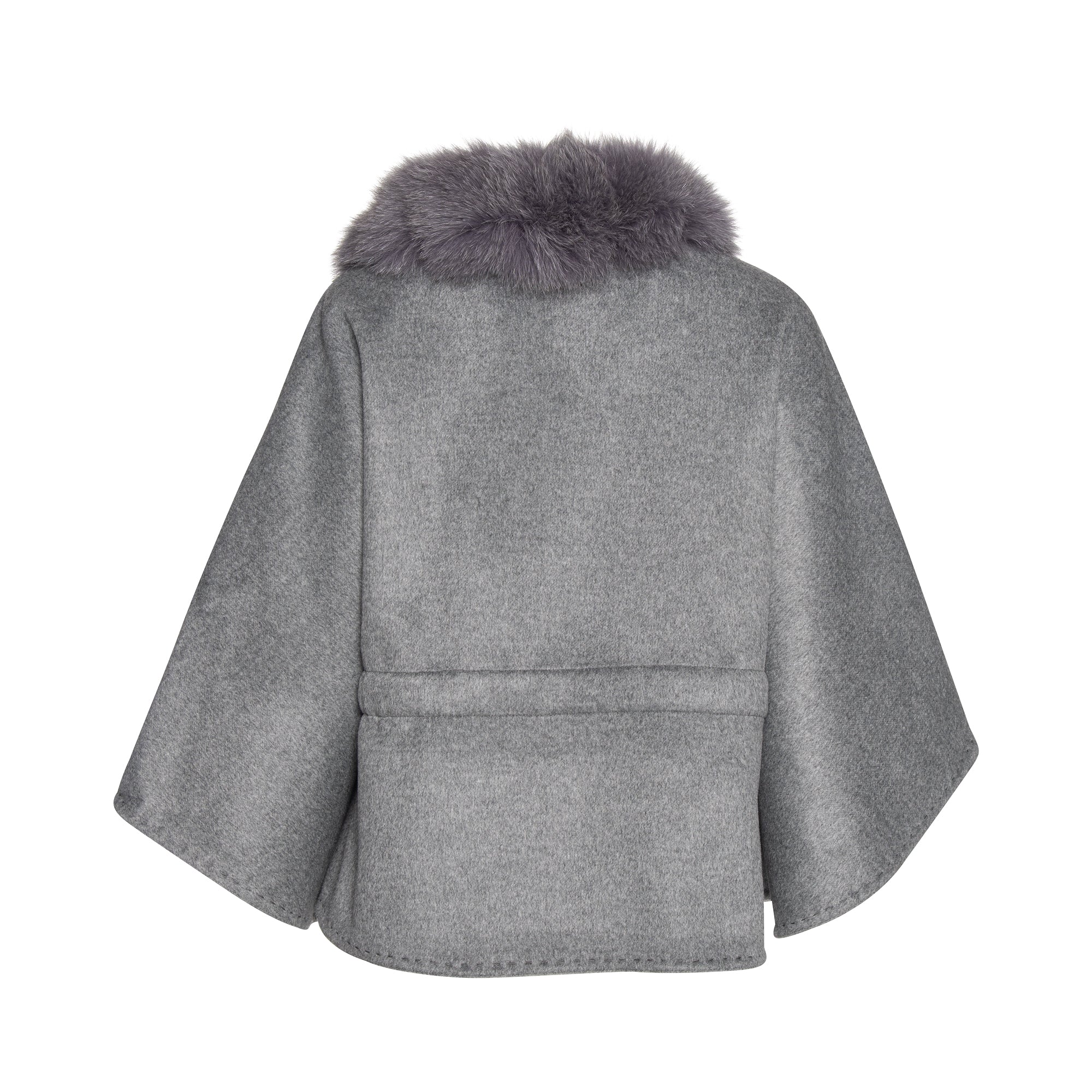 Harper Fox Front Cashmere Blend Cape – Wolfie Premium Outerwear
