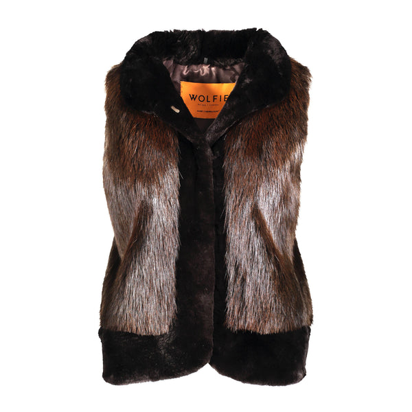 frey フレイ　DOUBLE BEAVER VEST Men's Reversible Beaver OSU Vest - OSU Beaver Store