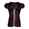 AMANDA Calf Leather Vest